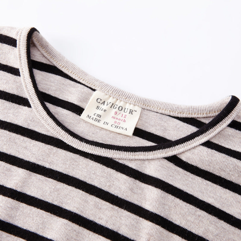 Kinder-T-Shirt mit Streifen