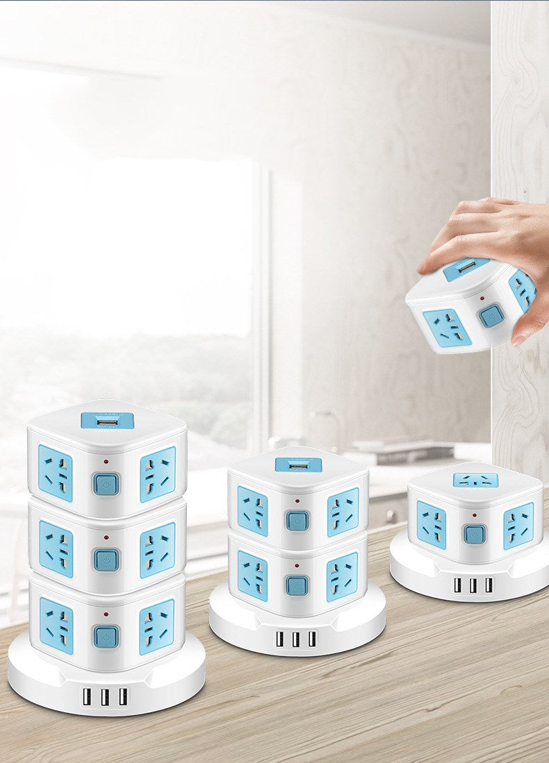 Miaojie Magic Cube USB Steckdosenadapter