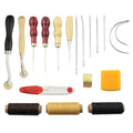 Set aus 13 handgefertigten Lederwaren | LuxeStyle