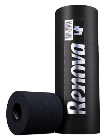WC Papier schwarz 3 Rollen Geschenkpackung – Bild 1 | LuxeStyle