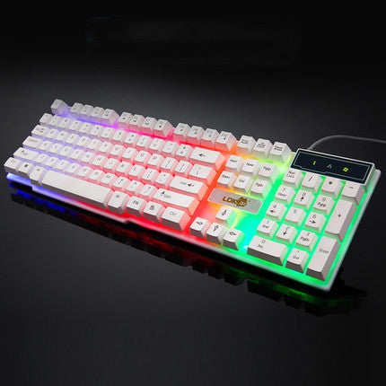Mechanische Gaming-Tastatur mit Hintergrundbeleuchtung | LuxeStyle