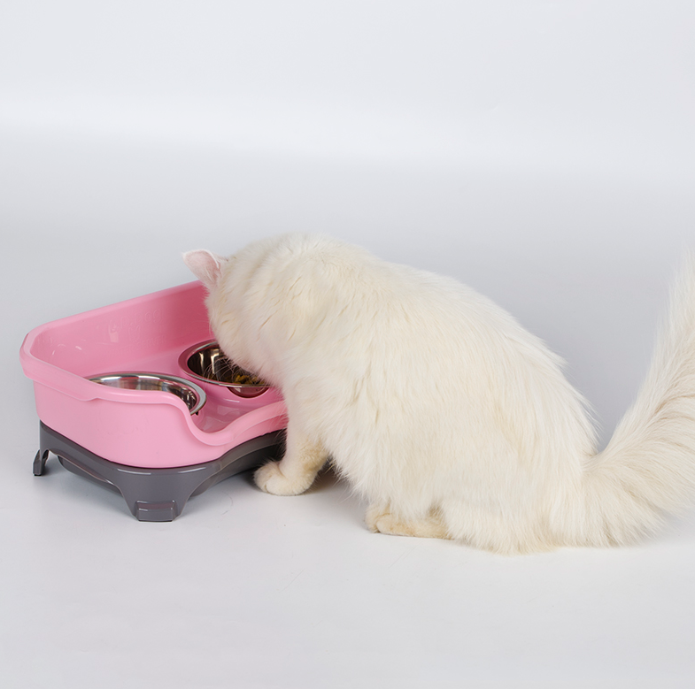 Doppelschale für Hund & Katze aus Edelstahl – Bild 8 | LuxeStyle