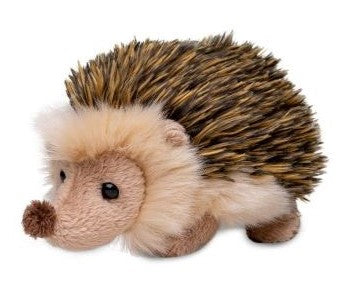 Plüsch Igel 13 cm gold-braun