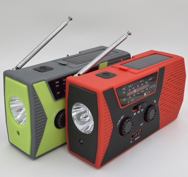 5-in-1 tragbares Solar-Notfallradio | LuxeStyle