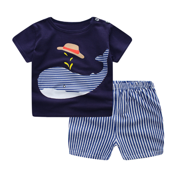 Baby Sommer Set – T-Shirt & Shorts für Mädchen & Jungen