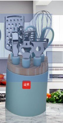6-teiliges Küchenhelfer-Set aus Edelstahl – Bild 2 | LuxeStyle