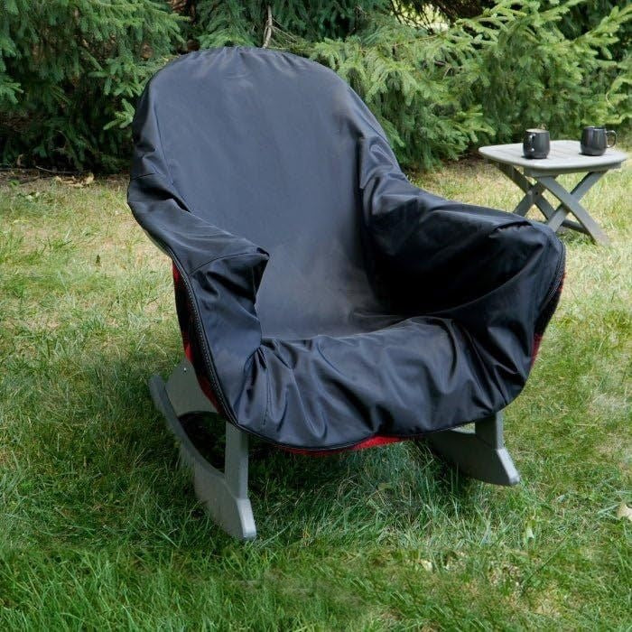 Kuscheldecke Rot-Schwarz Kariert