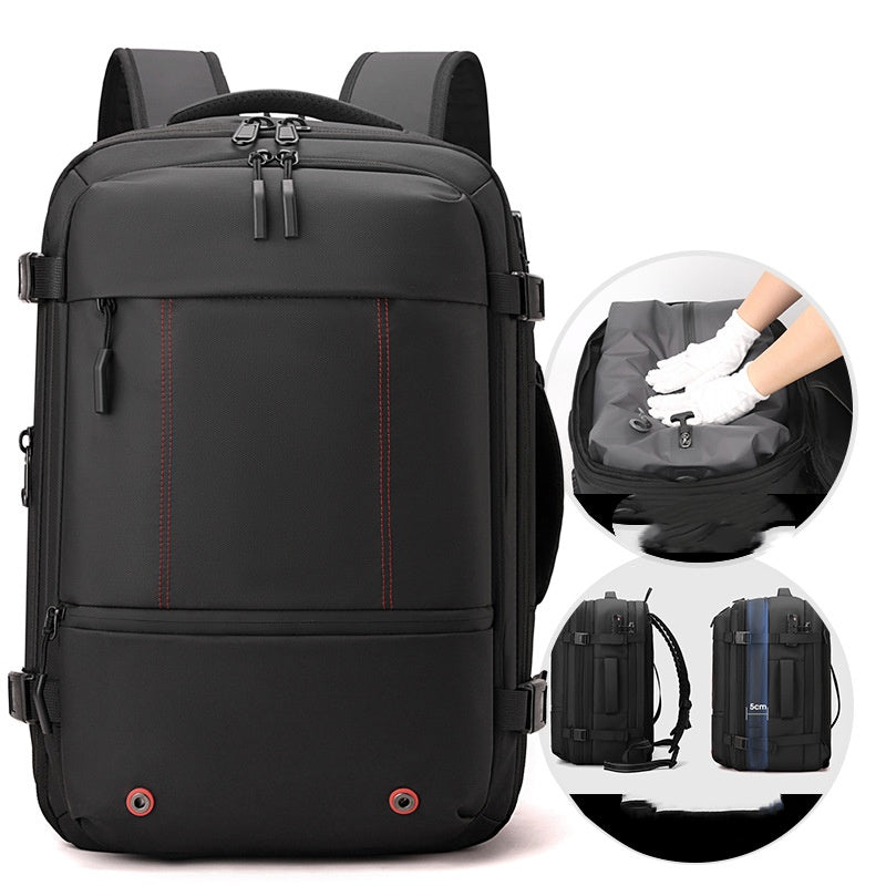 Business-Rucksack mit Passwort-Gürtelverschluss – Bild 4 | LuxeStyle