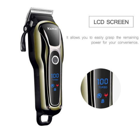 Haarschneidemaschine mit LCD-Anzeige – Bild 3 | LuxeStyle