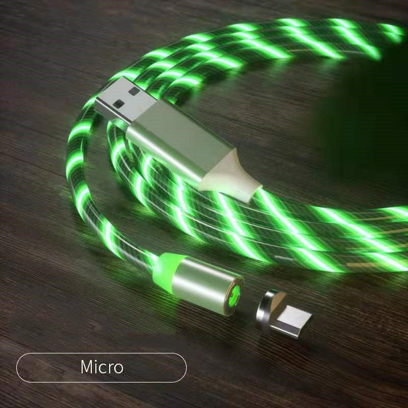 Magnetisches LED-Ladekabel 3-in-1