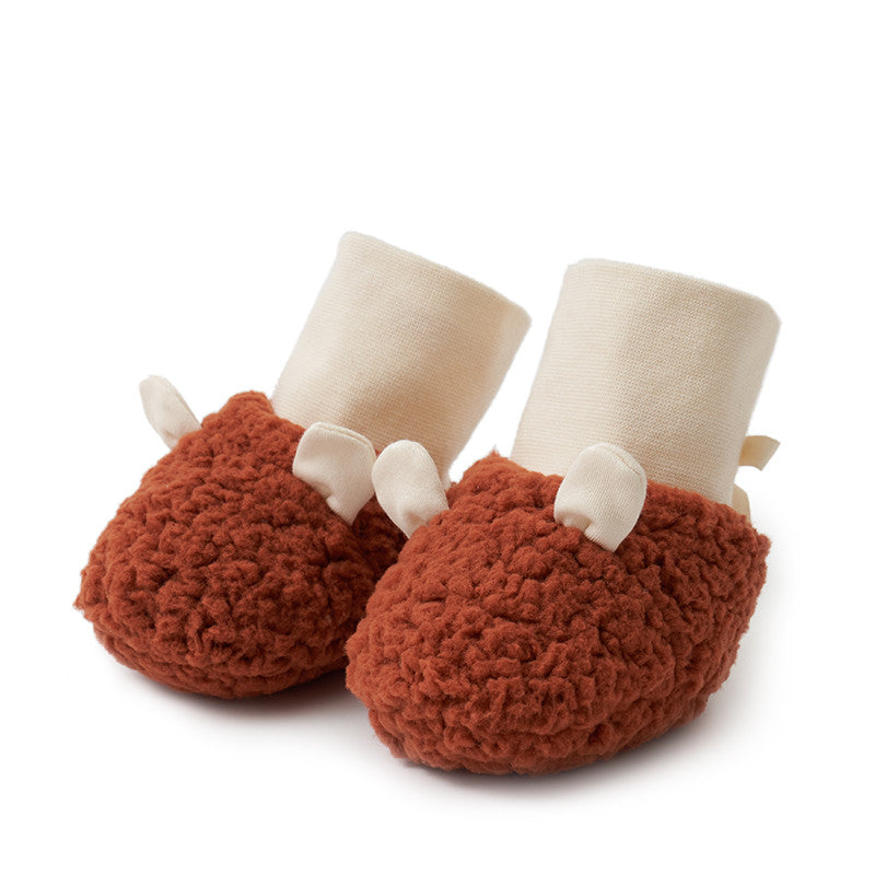 Warme Fleece-Füsslinge für Babys