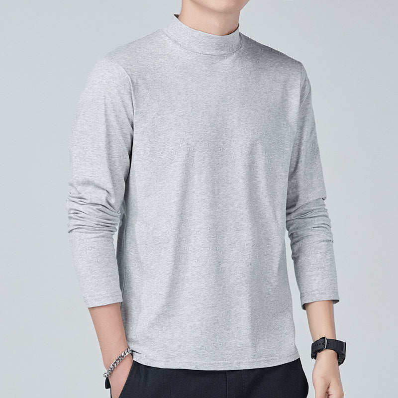 Herren-Turtleneck, Slim-Fit, langärmlig