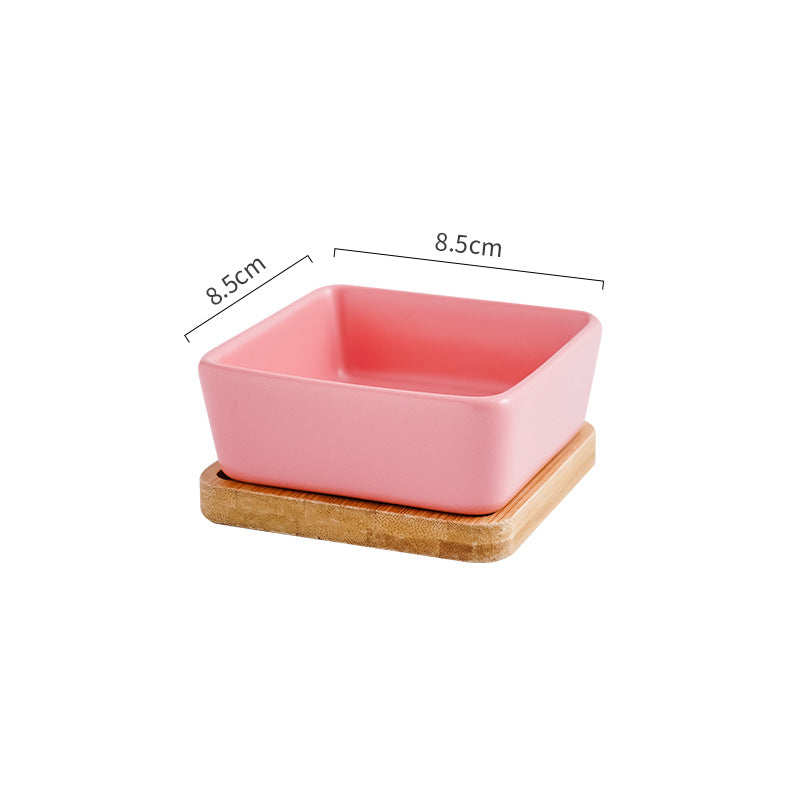 Katzenbowl mit Holzstütze – 200 ml – Bild 12 | LuxeStyle
