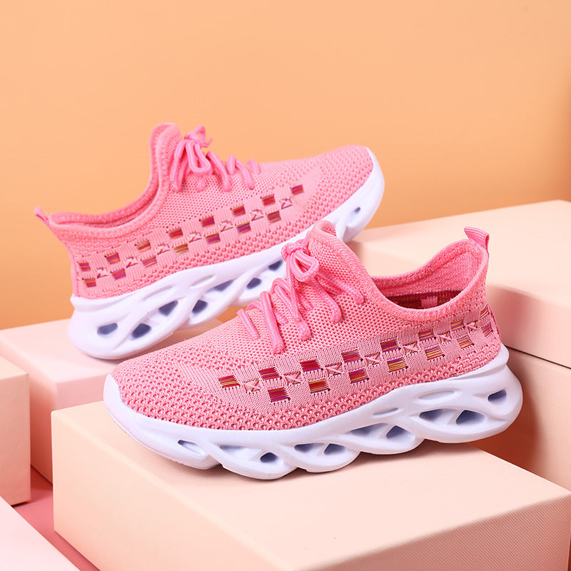 Sportliche Mädchenschuhe mit Mesh – Bild 10 | LuxeStyle