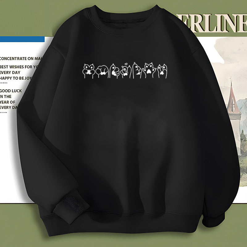 Cat-Claw Langarmshirt für Damen