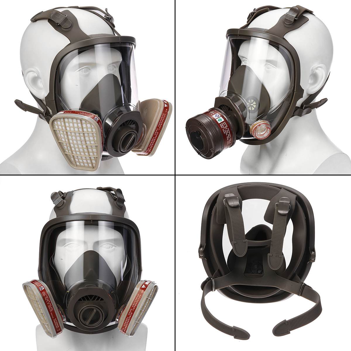 Vollgesichtsmaske für umfassenden Schutz