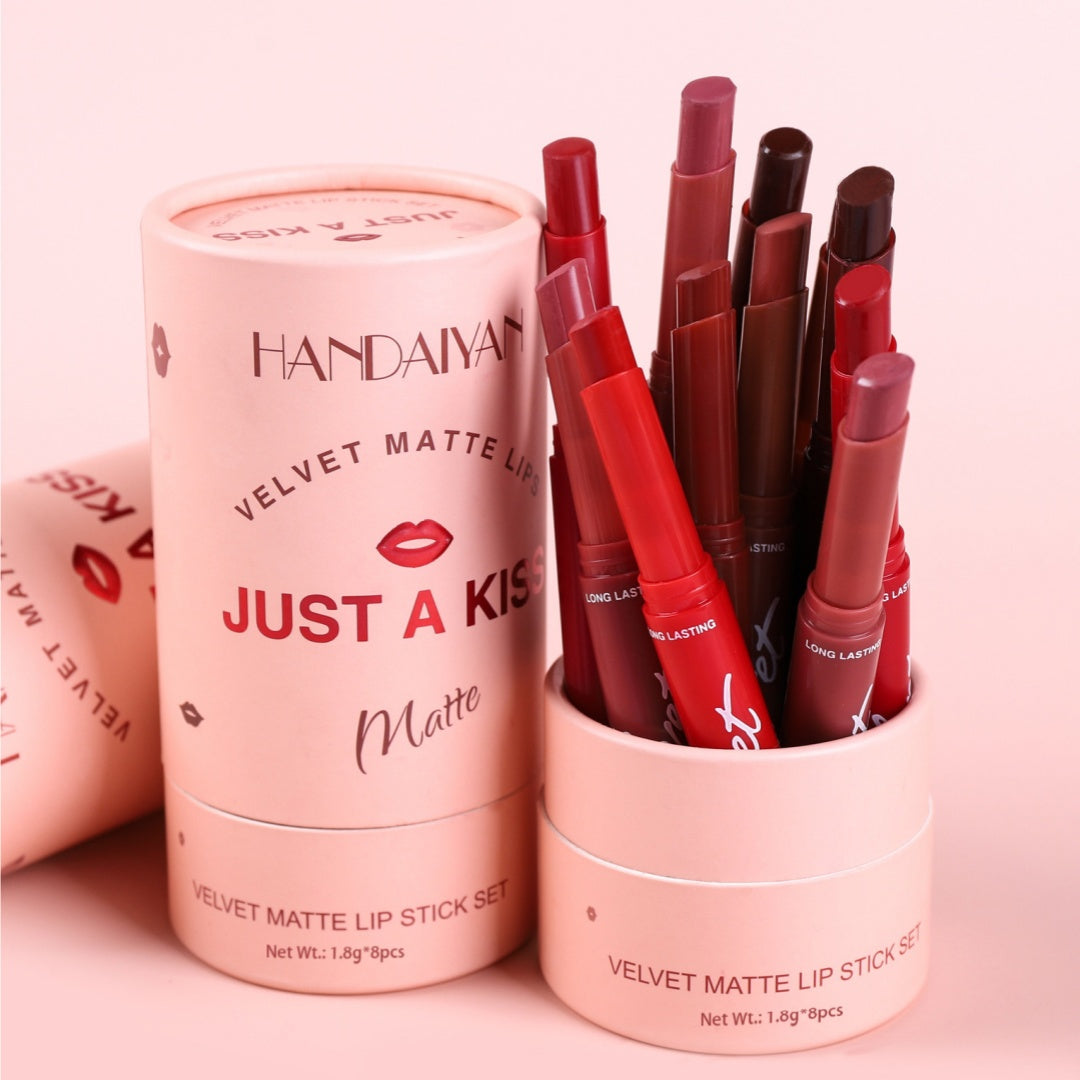 Matt Lippenstift Set