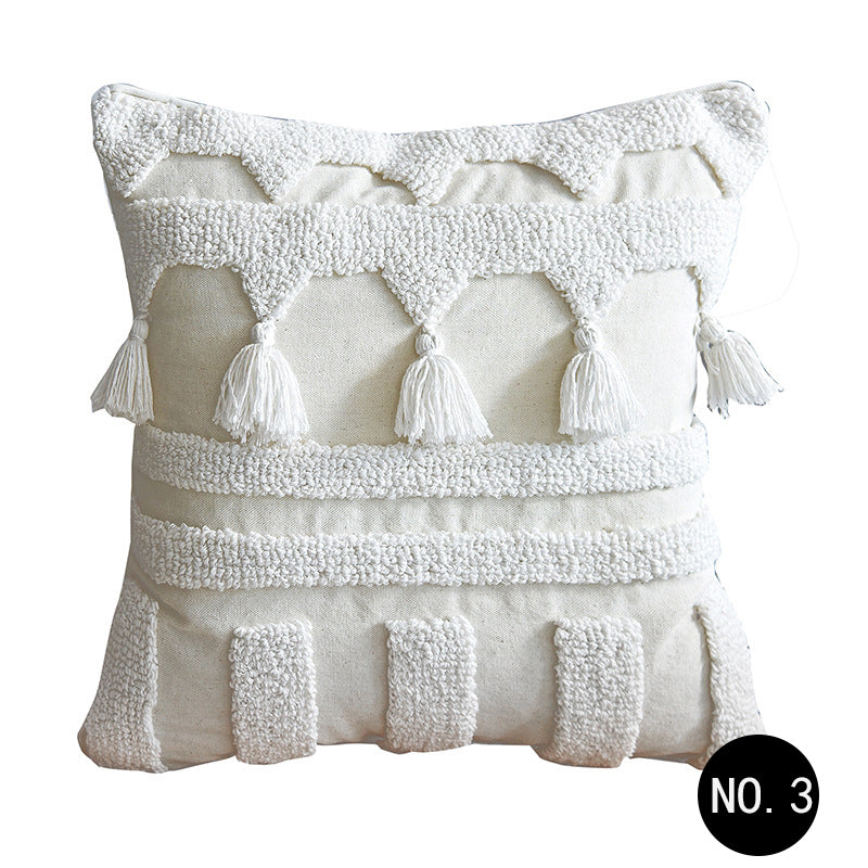 Marokkanisches Kissen mit geometrischem Muster – Bild 6 | LuxeStyle