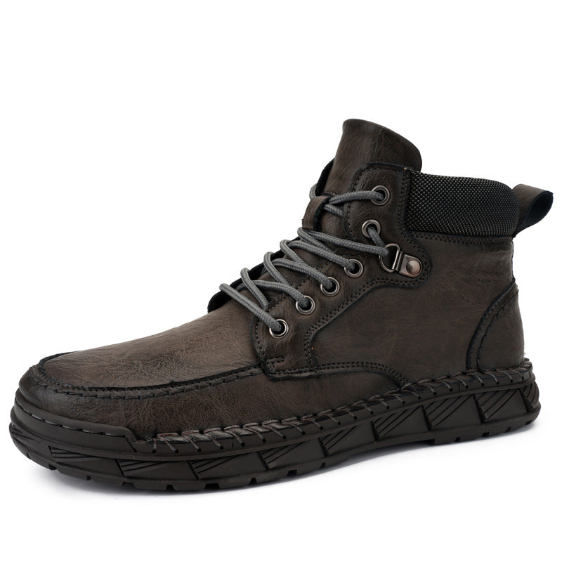 Winterstiefel mit Fleece-Einlage – Retro-Plateau – Bild 8 | LuxeStyle