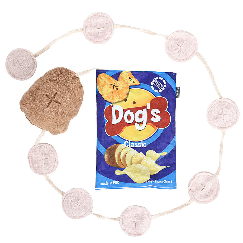 Kuschel-Chipsspielzeug