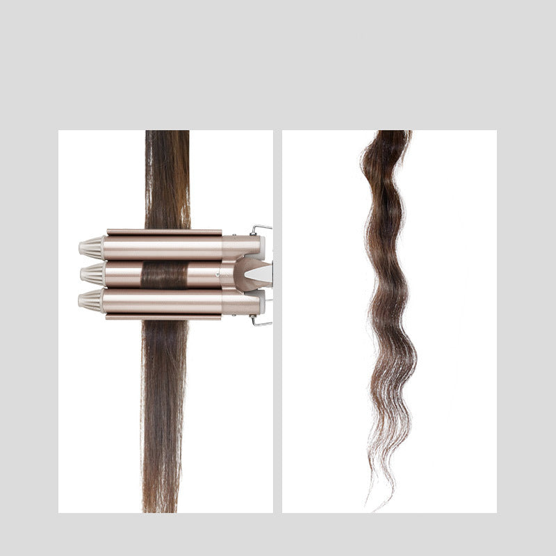Drei-Rohr Lockenstab für Beach Waves | LuxeStyle
