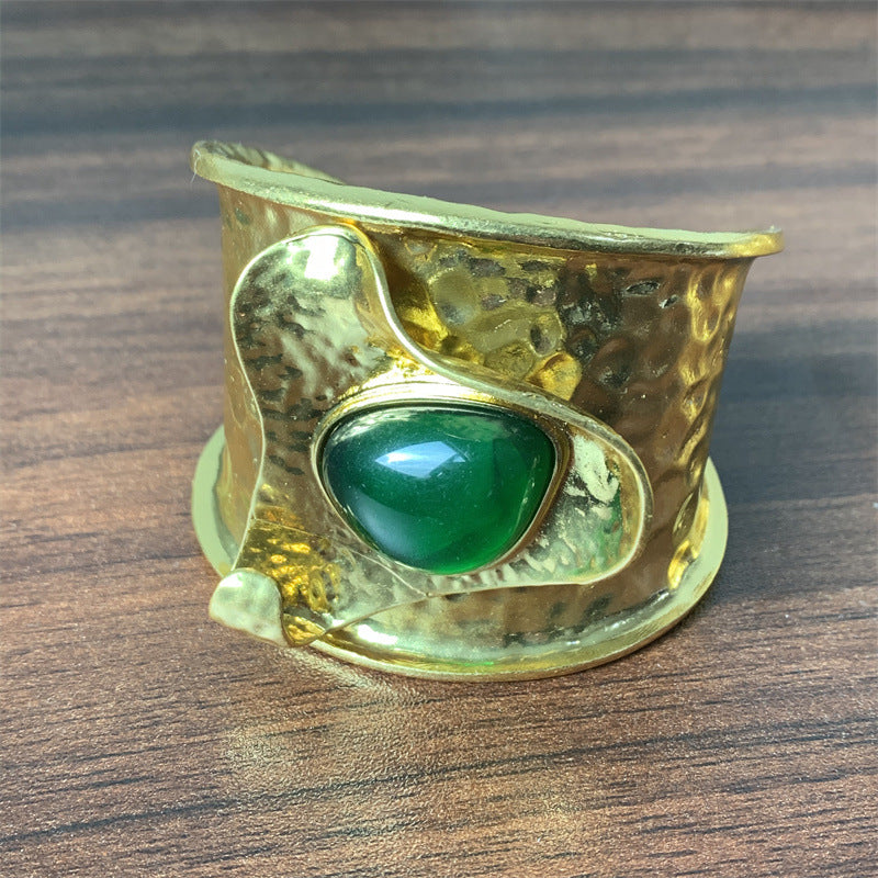 Goldfarbener Kreisring – Bild 7 | LuxeStyle