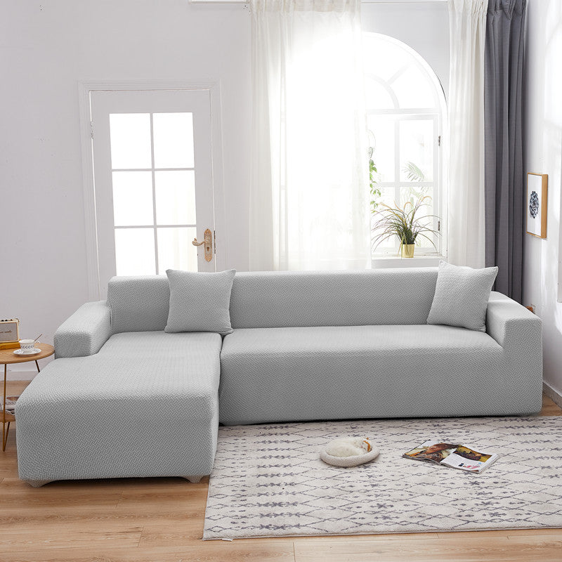 Elastischer Sofaüberzug aus Milchseide – Bild 3 | LuxeStyle