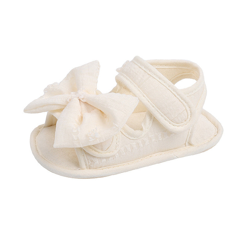 Koreanische Schleifen-Sandalen für Babys – Rutschfest & Atmungsaktiv