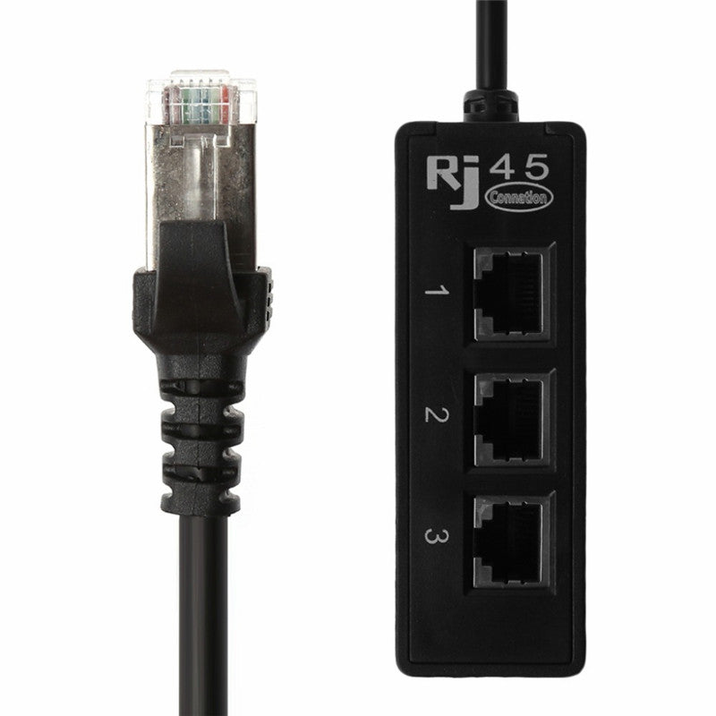 Centechia 1-zu-3 RJ45 Ethernet Splitter | LuxeStyle