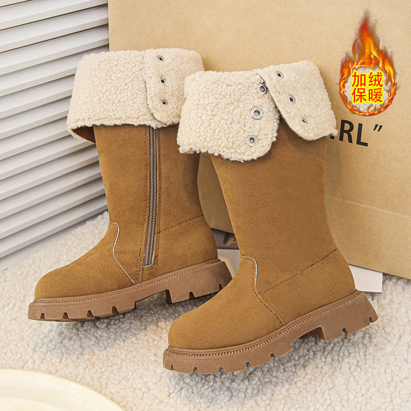 Kinder Winterstiefel mit Fleece-Auskleidung – Bild 2 | LuxeStyle