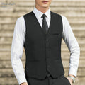 Slim-Fit Herrenweste Korean Style