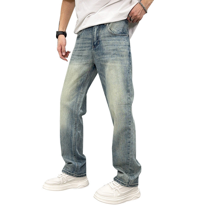 Herren Loose Fit Jeans Hellblau
