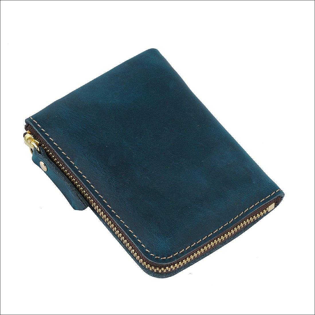 Handgemachtes Vintage Leder Portemonnaie