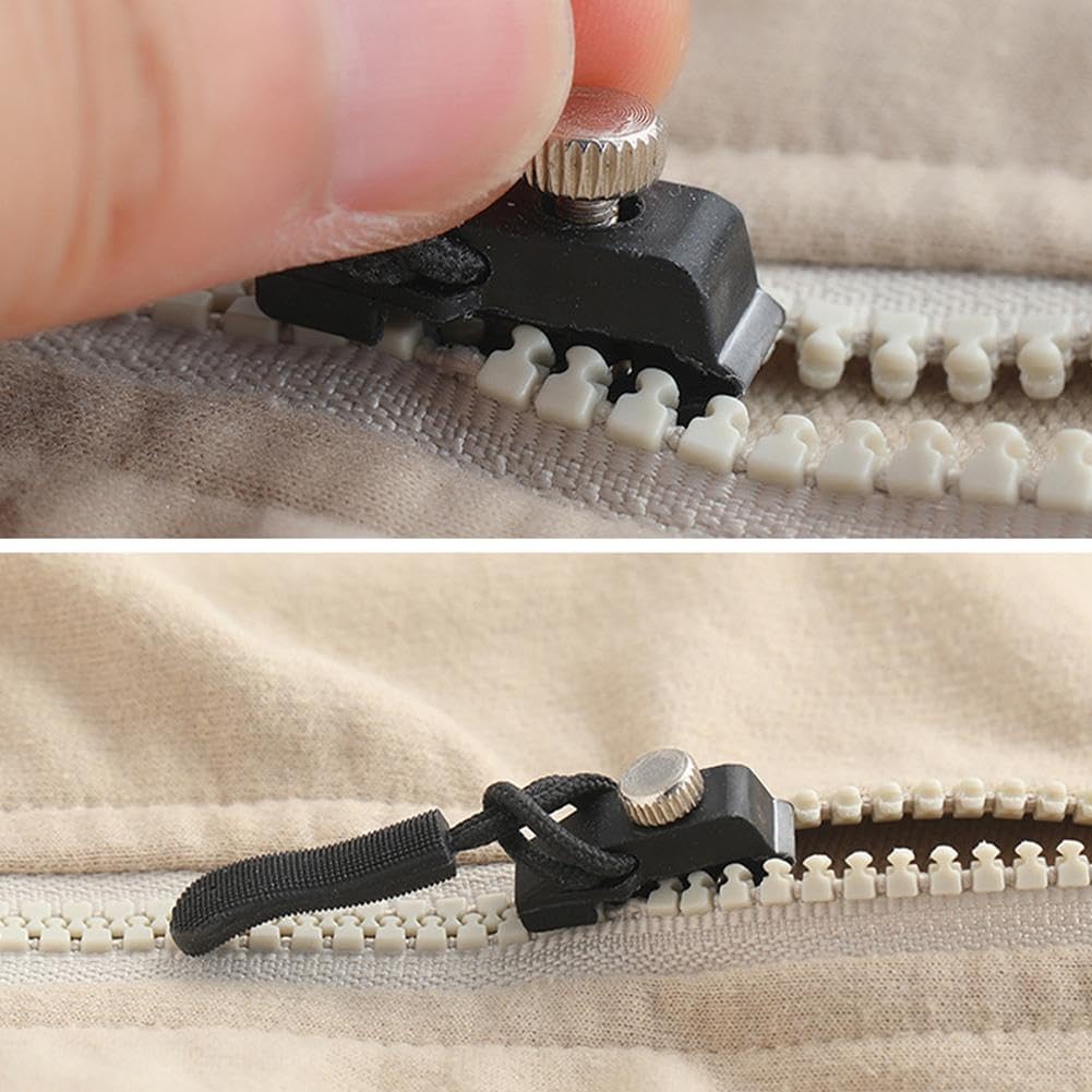 30-teiliges universelles Reißverschluss-Reparatur-Kit, 3 Größen, ohne