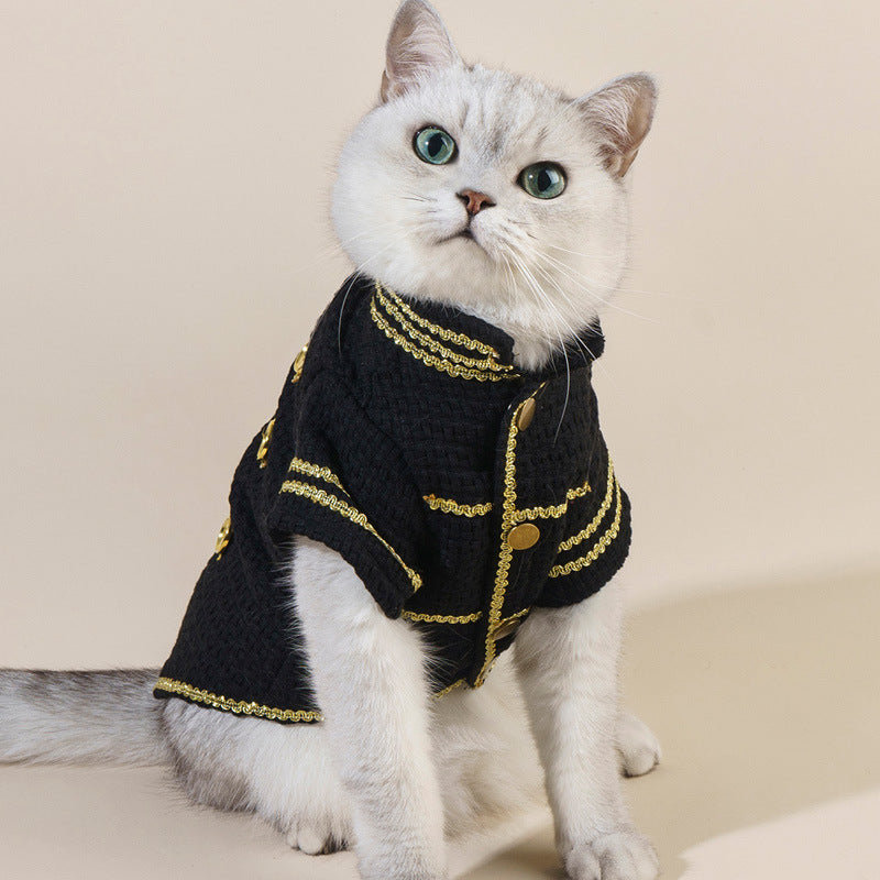 Goldene Jacke für Haustiere