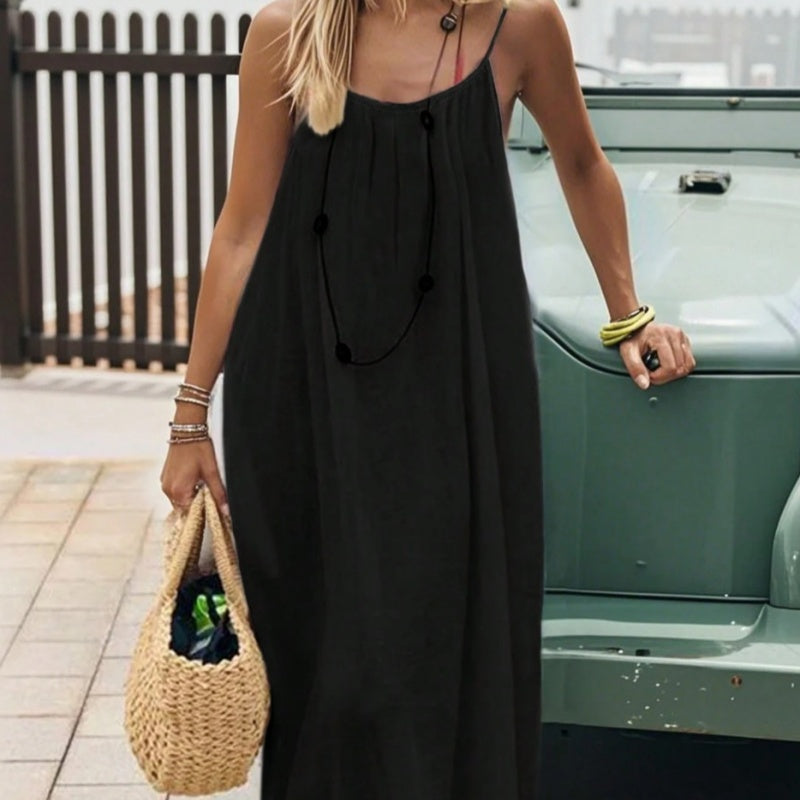 Losgelegtes Maxi-Kleid
