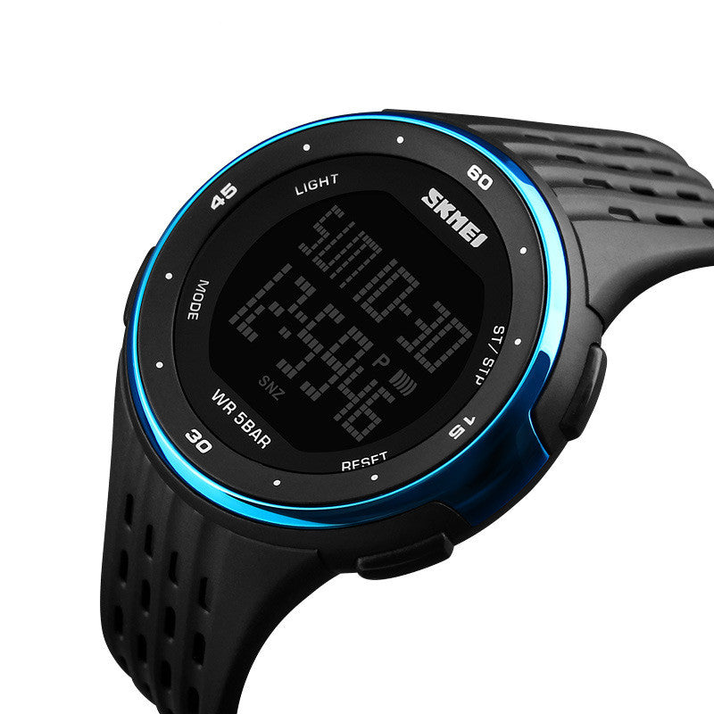 Multifunktionale LED-Silikonarmbanduhr | LuxeStyle