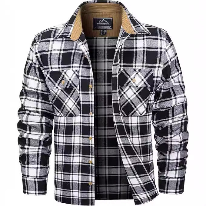 Herren Flanellhemd Kariert – Bild 9 | LuxeStyle