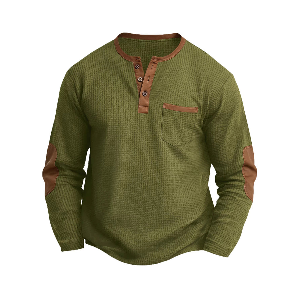 Herren Langarmshirt Casual Outdoor – Bild 4 | LuxeStyle