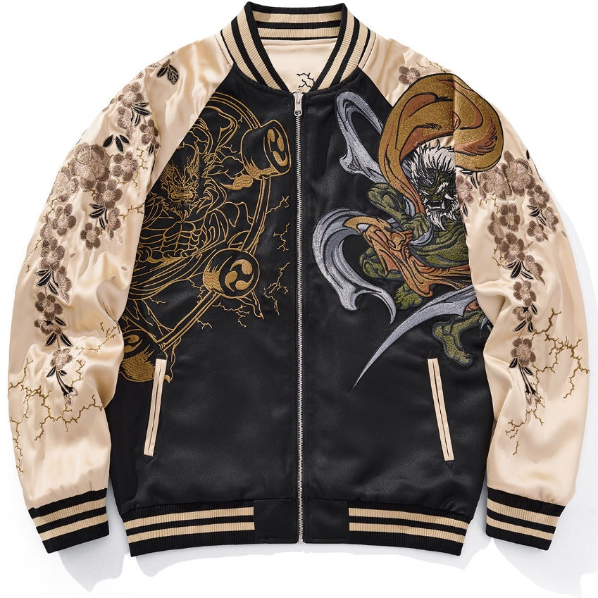 Wendejacke für Herren im Baseball-Stil