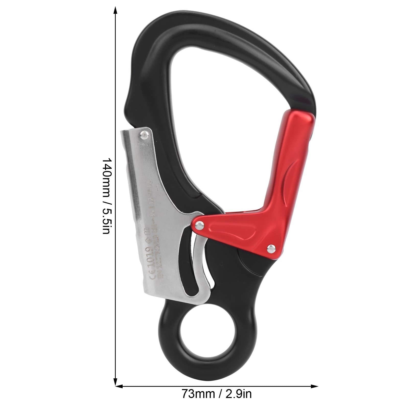 Sicherheitskarabinerhaken aus Aviation Aluminium