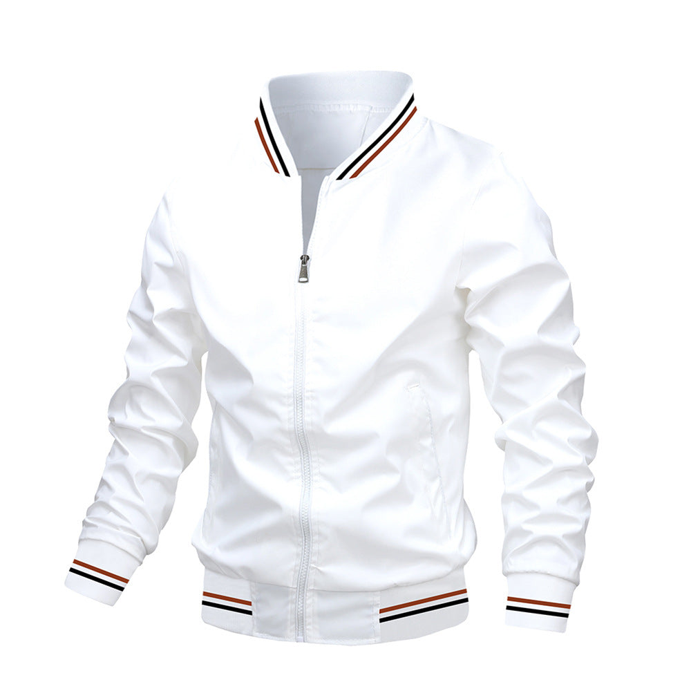 Leichte Herren Übergangsjacke mit Reissverschluss
