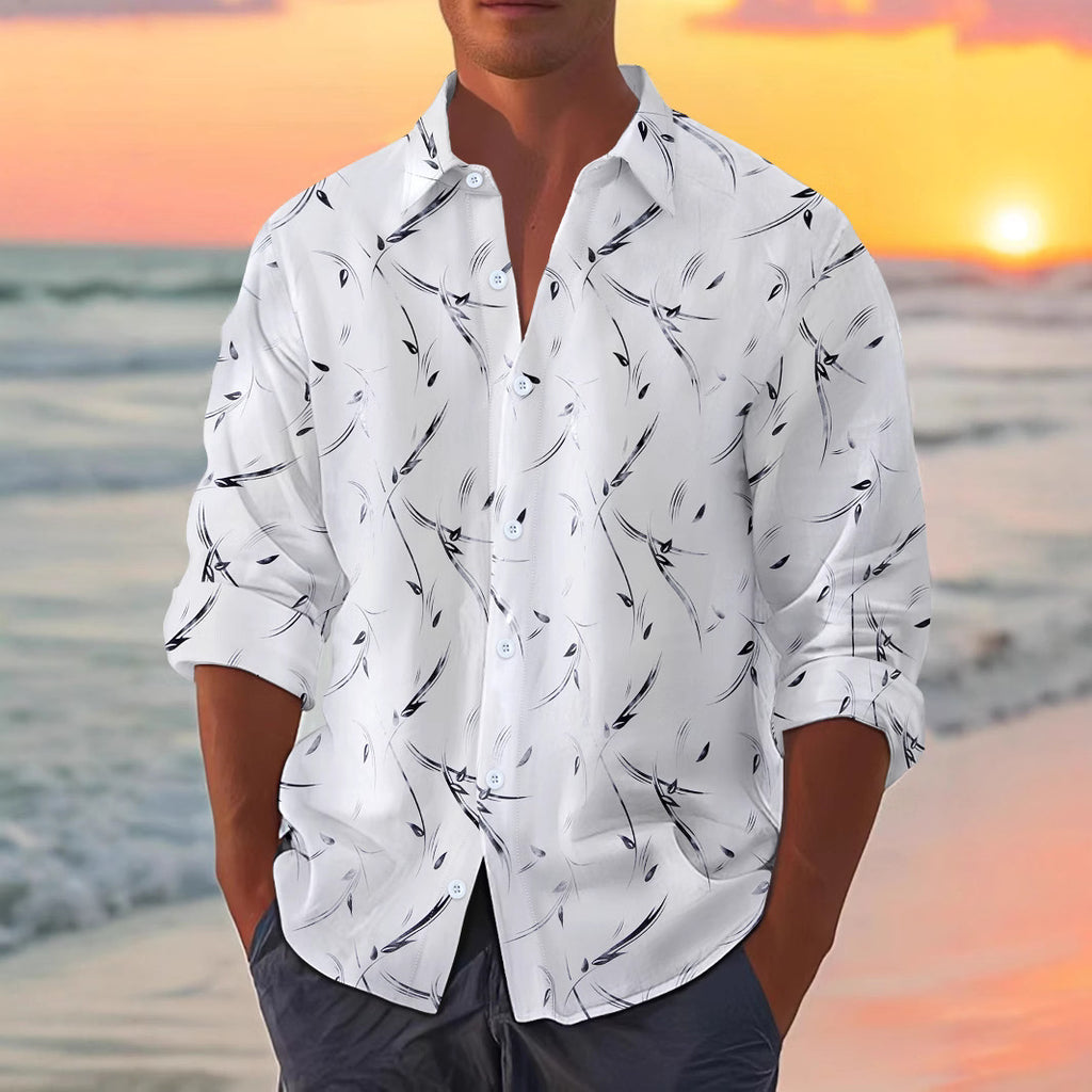Herren-Langarmhemd mit Feder-Manschette – Bild 10 | LuxeStyle