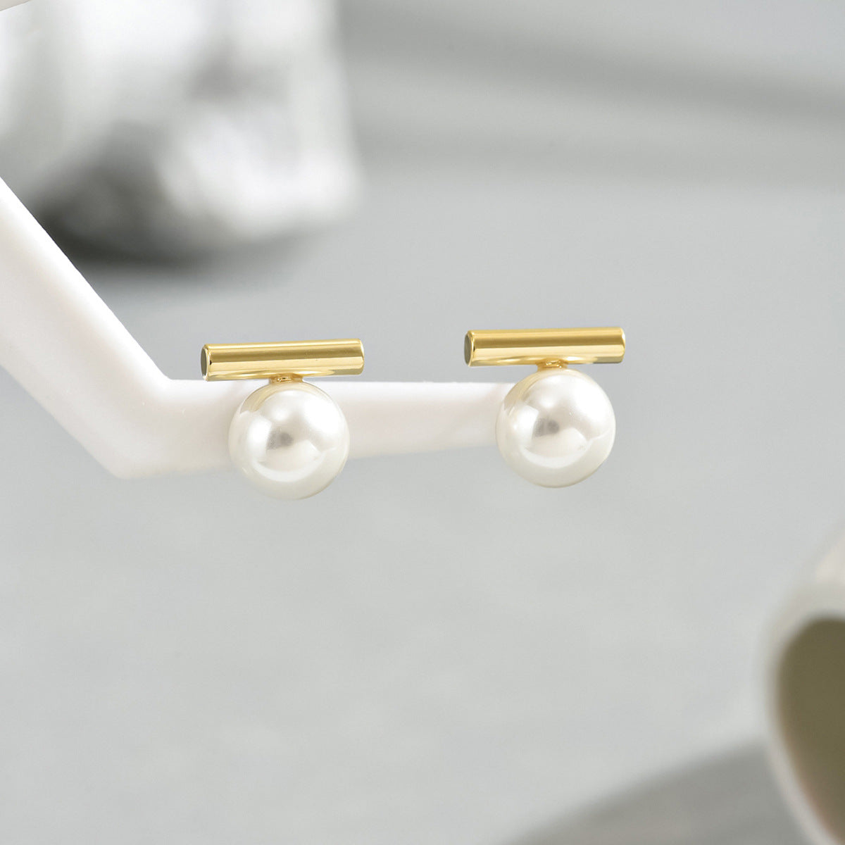 Forest Style Ohrstecker mit Perlen