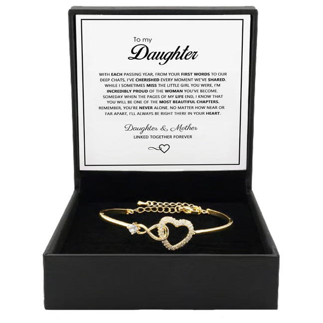 Hohles Zirkon Herz Armband – Bild 3 | LuxeStyle