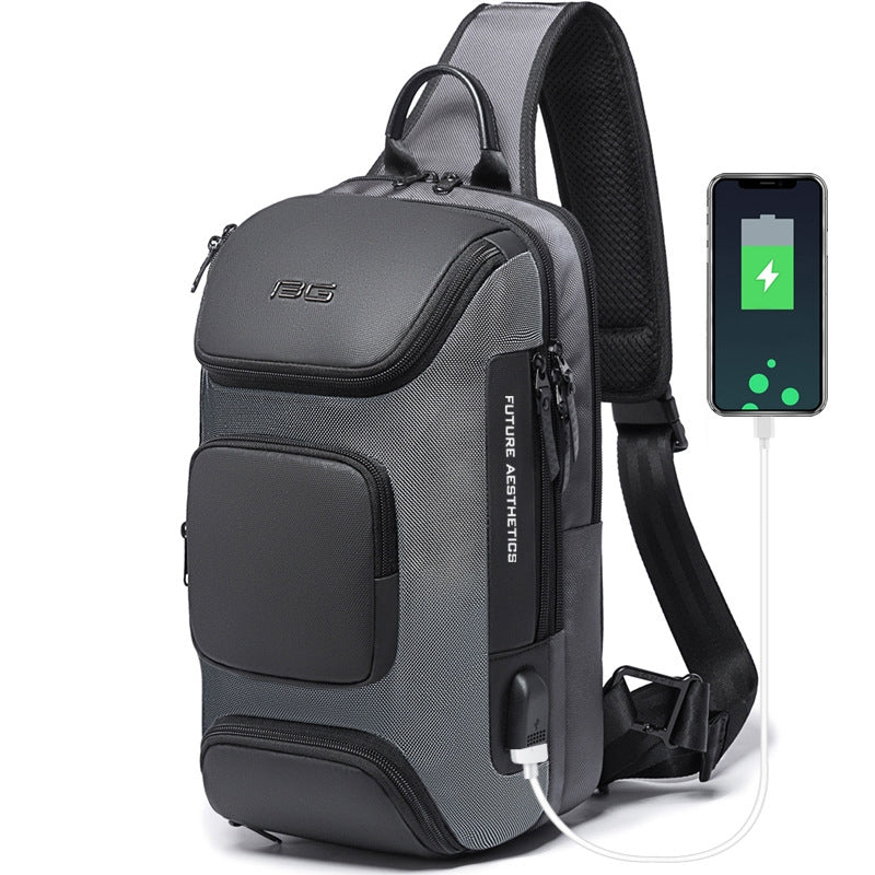 Rucksack Herren Alltagsrucksack Schwarz – Bild 6 | LuxeStyle