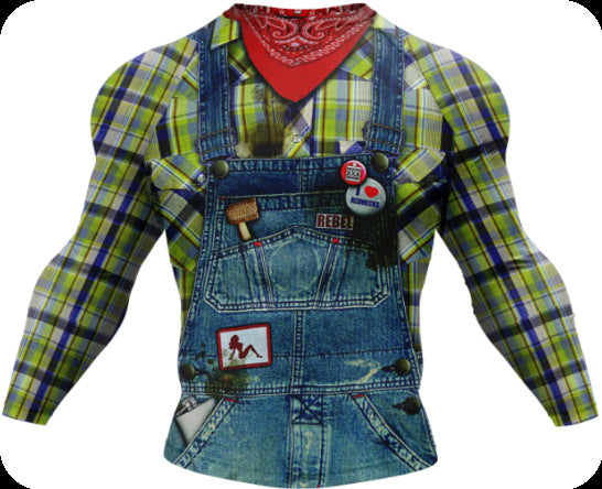 Damen Langarmshirt mit Digitaldruck – Bild 3 | LuxeStyle
