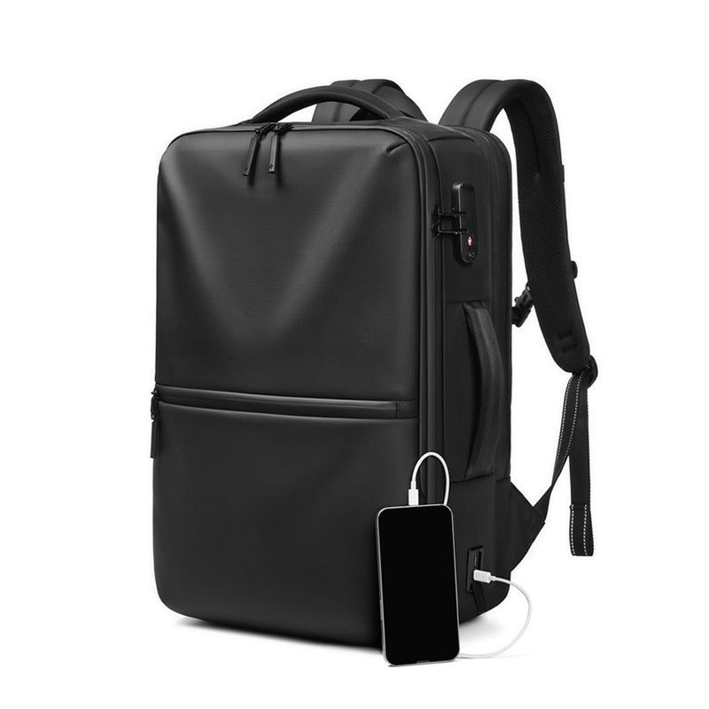 Vielseitiger Business Rucksack mit Kompressionsfunktion – Bild 2 | LuxeStyle