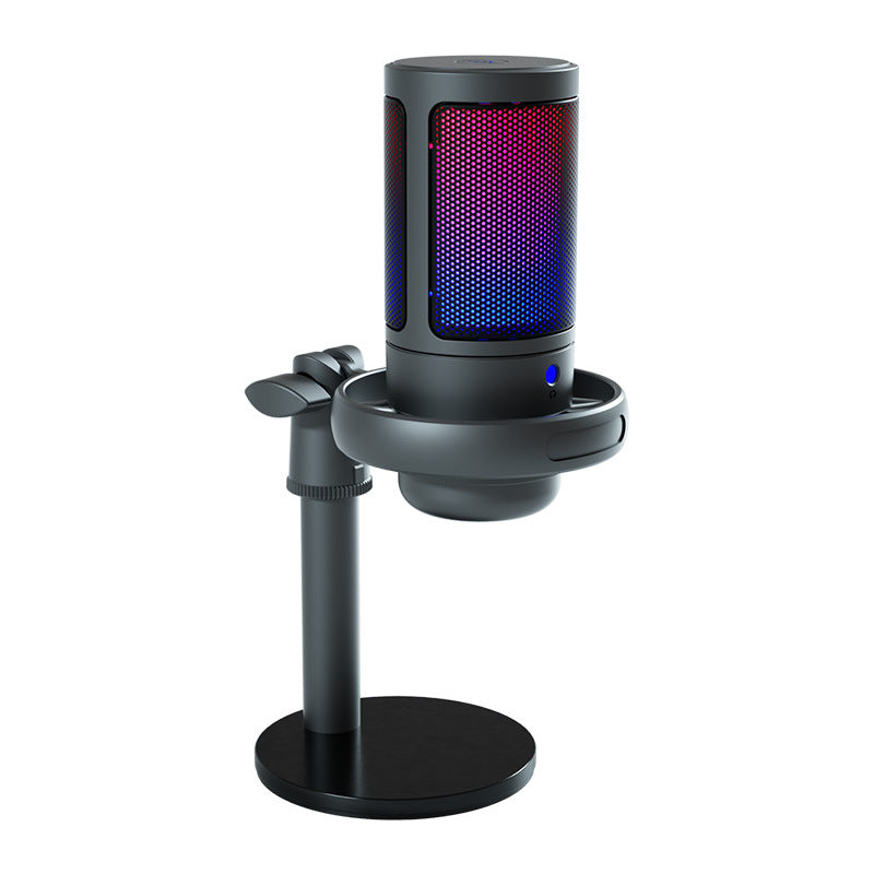 USB Kondensatormikrofon mit Lichteffekt – Bild 4 | LuxeStyle