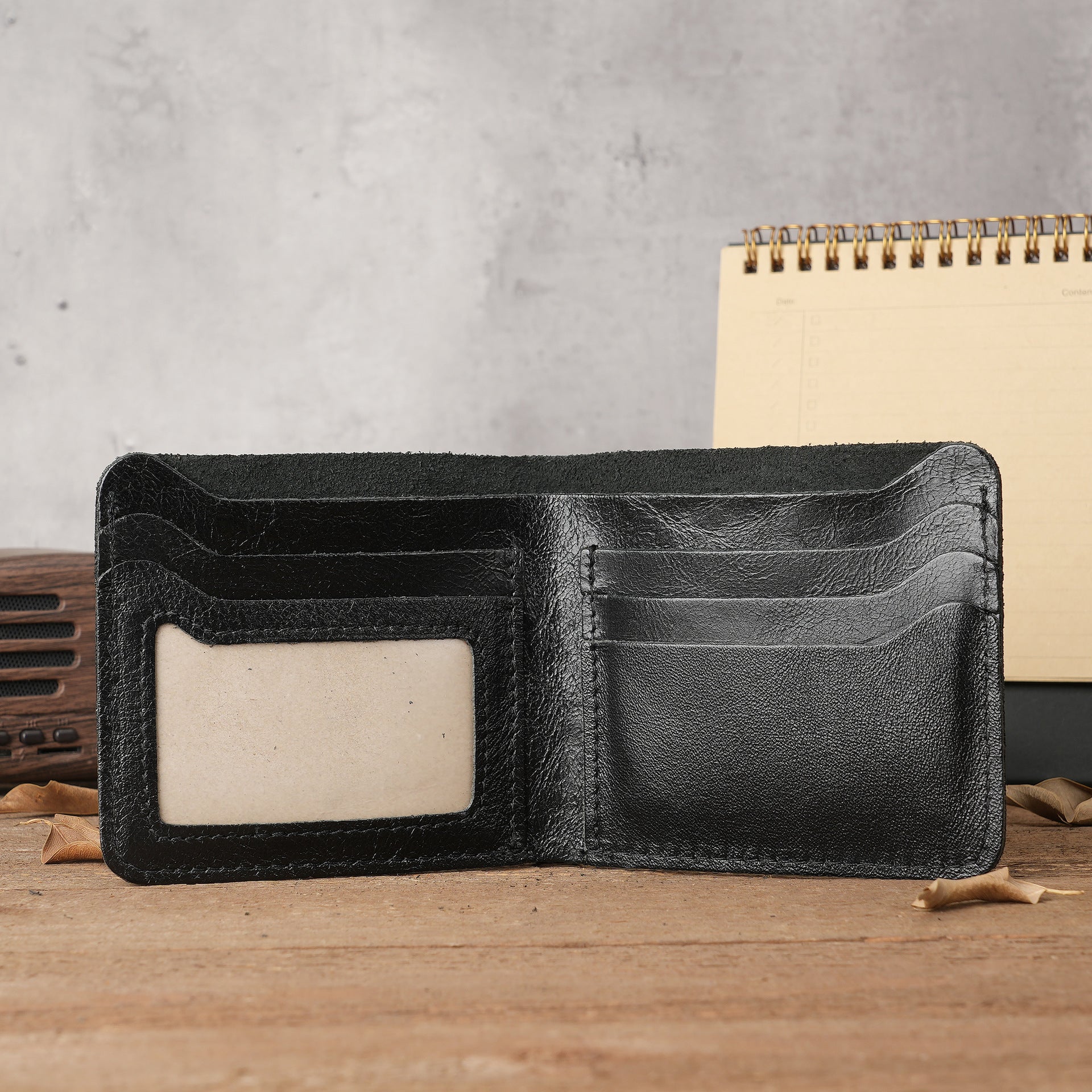 Herren Portemonnaie aus Crazy Horse Leder